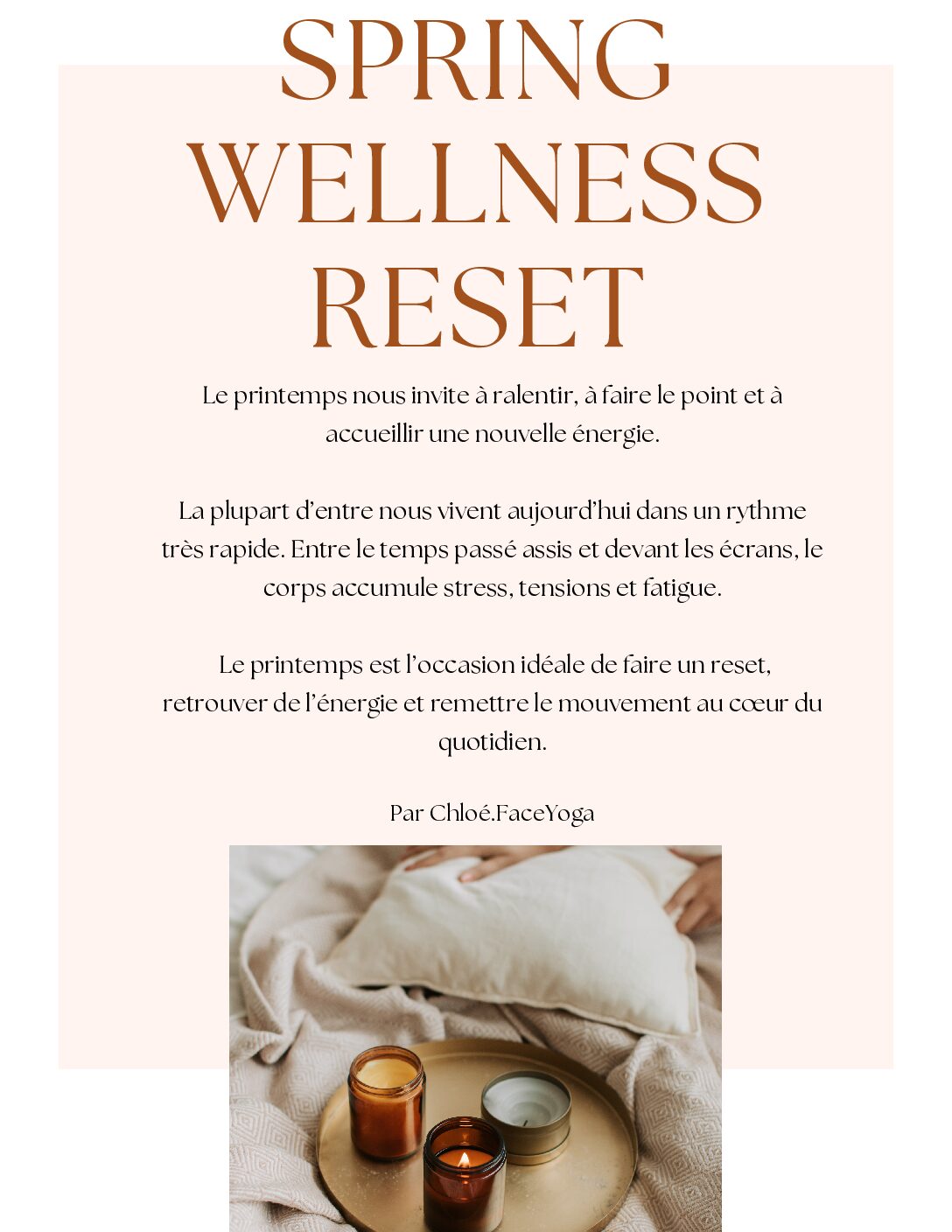 SPRING WELLNESS RESET : Ebook offert !